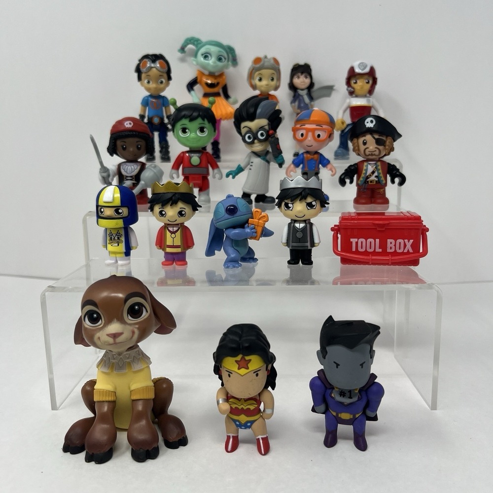 Mixed Action Figures Toys Scribblenauts Rusty Rivets Paw Patrol and more